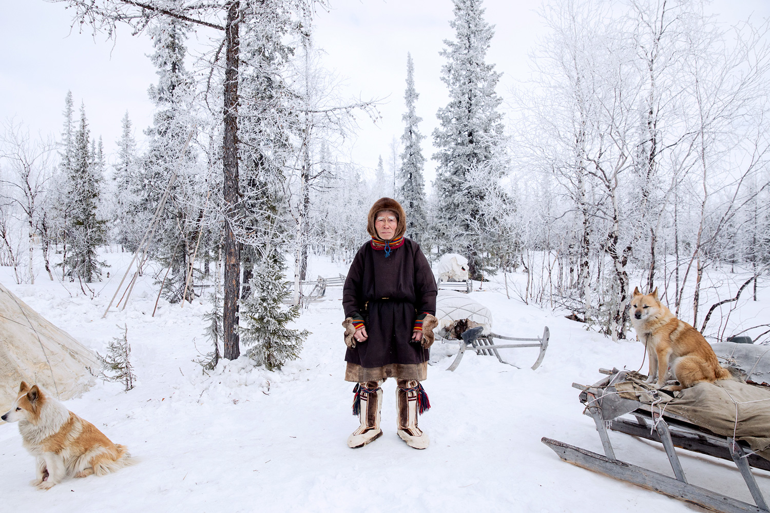 Elder portrait series by Oded Wagenstein