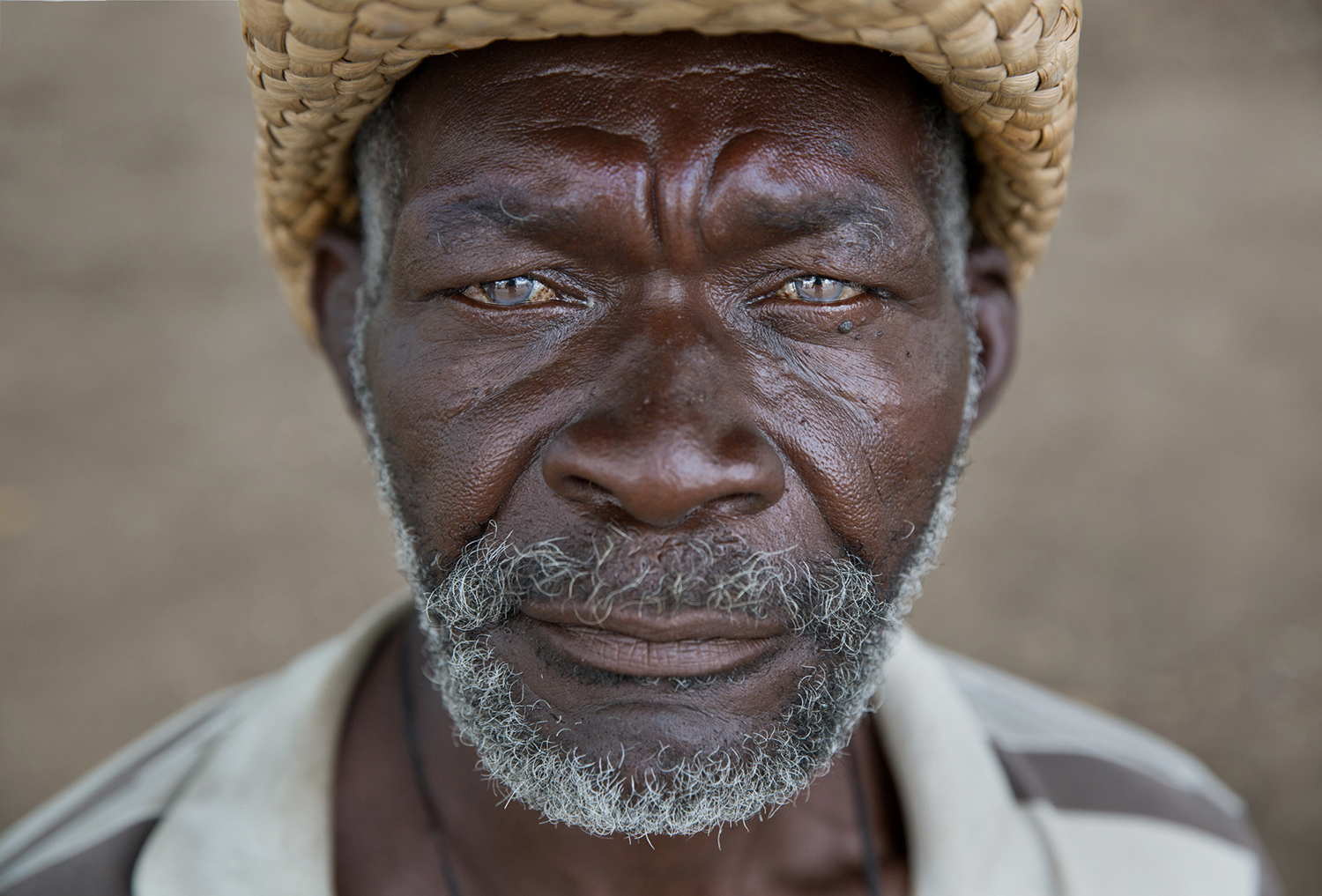 Wrinkled face portrait by Oded Wagenstein